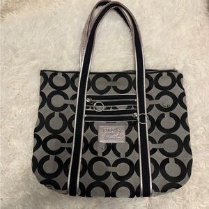 Coach Black & Gray Poppy